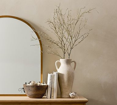 Faux Oversized Glitter Twig Branch | Pottery Barn (US)