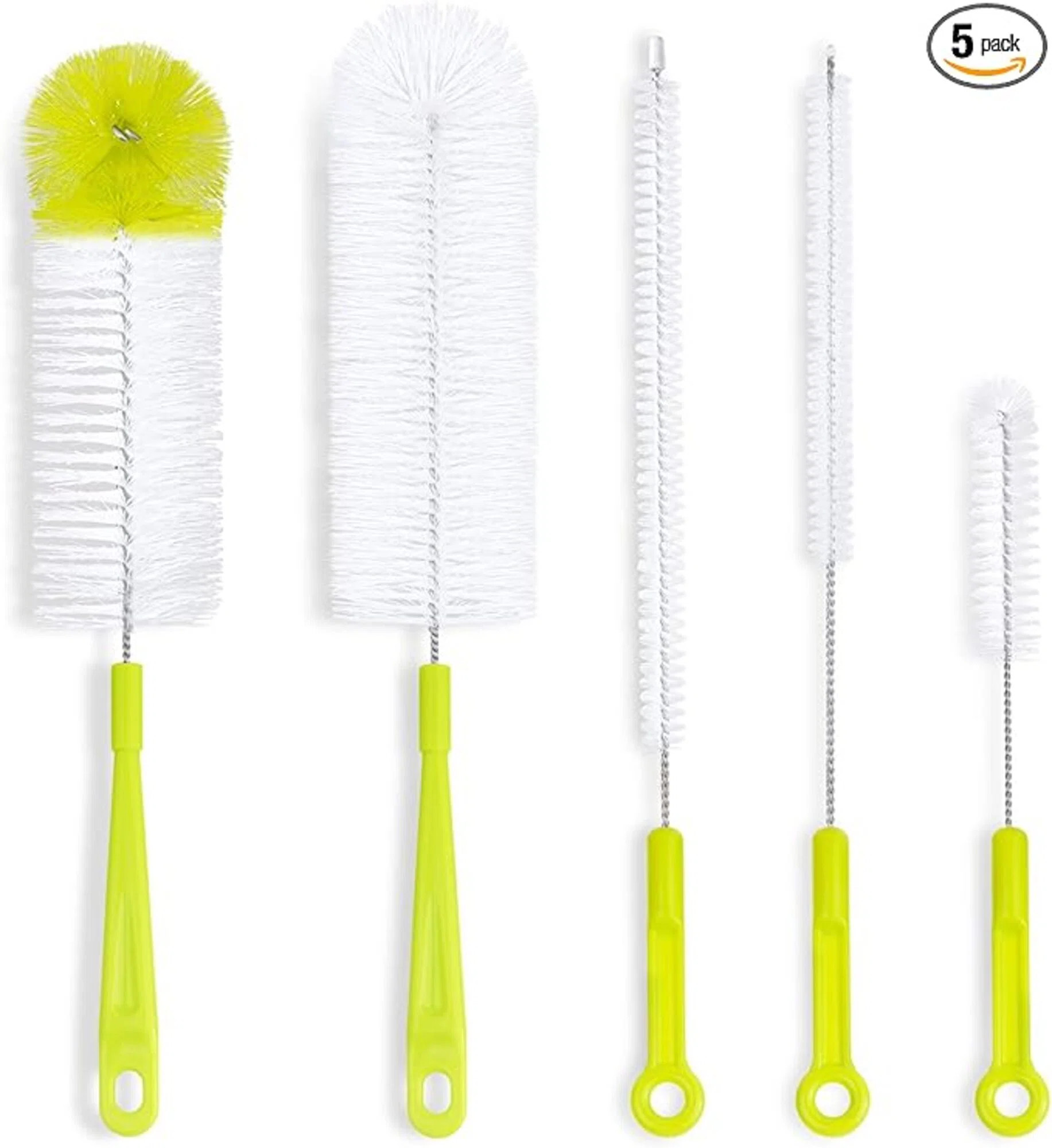 Bottle Cleaning Brush Set - Long Handle Bottle Cleaner For Washing Narrow Neck Beer Bottles, Spor... | Wayfair North America
