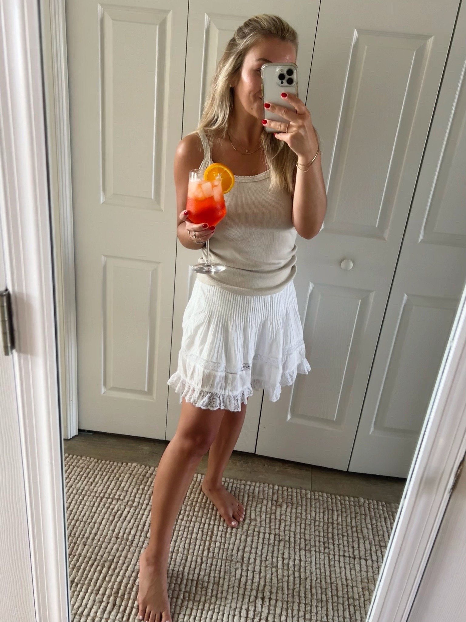 Everyone needs this sweet skirt for summer 🍊