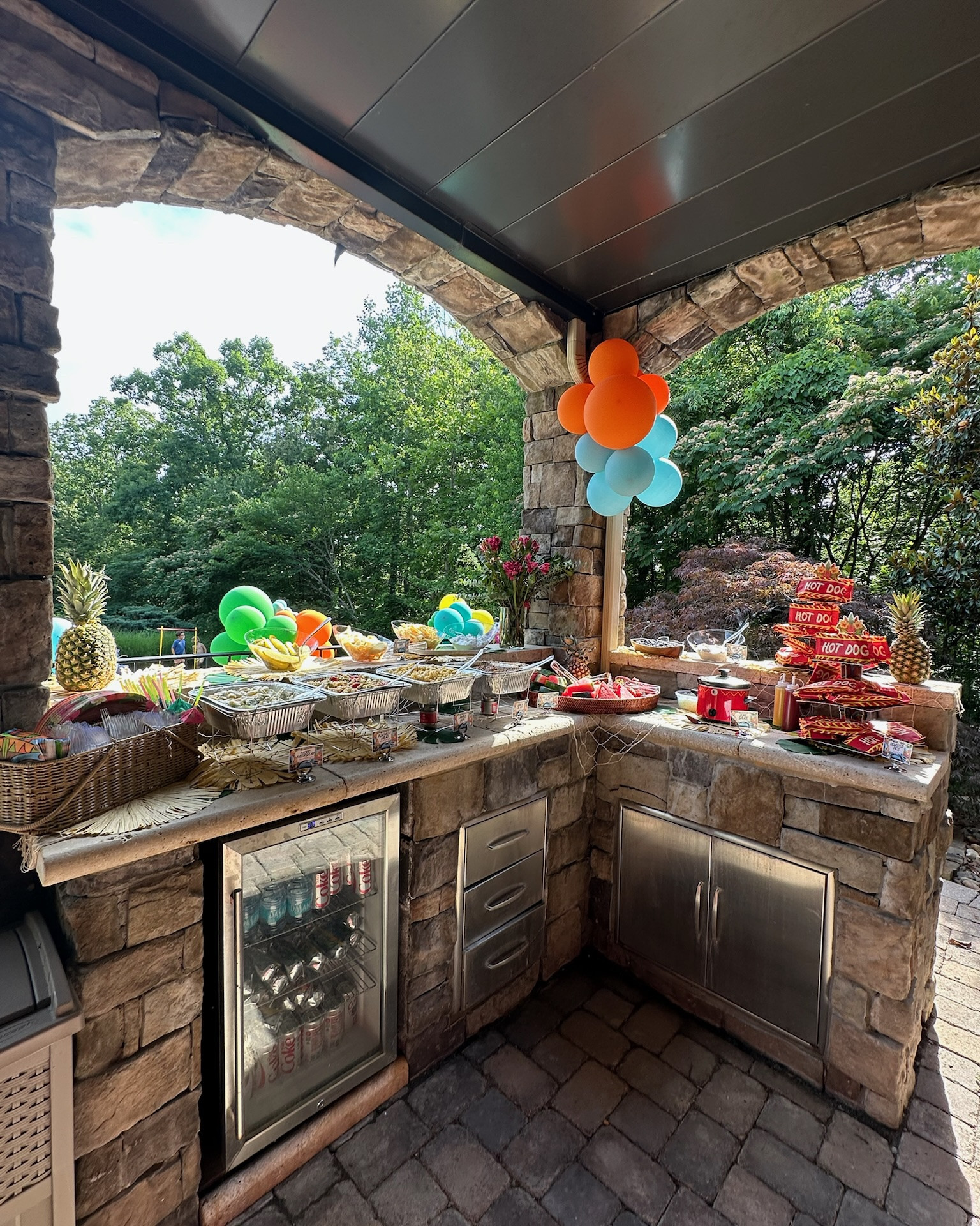 Food Buffet for Luau Party! 🌺🍍

#LTKdayinmylife #LTKmomlife #LTKKids