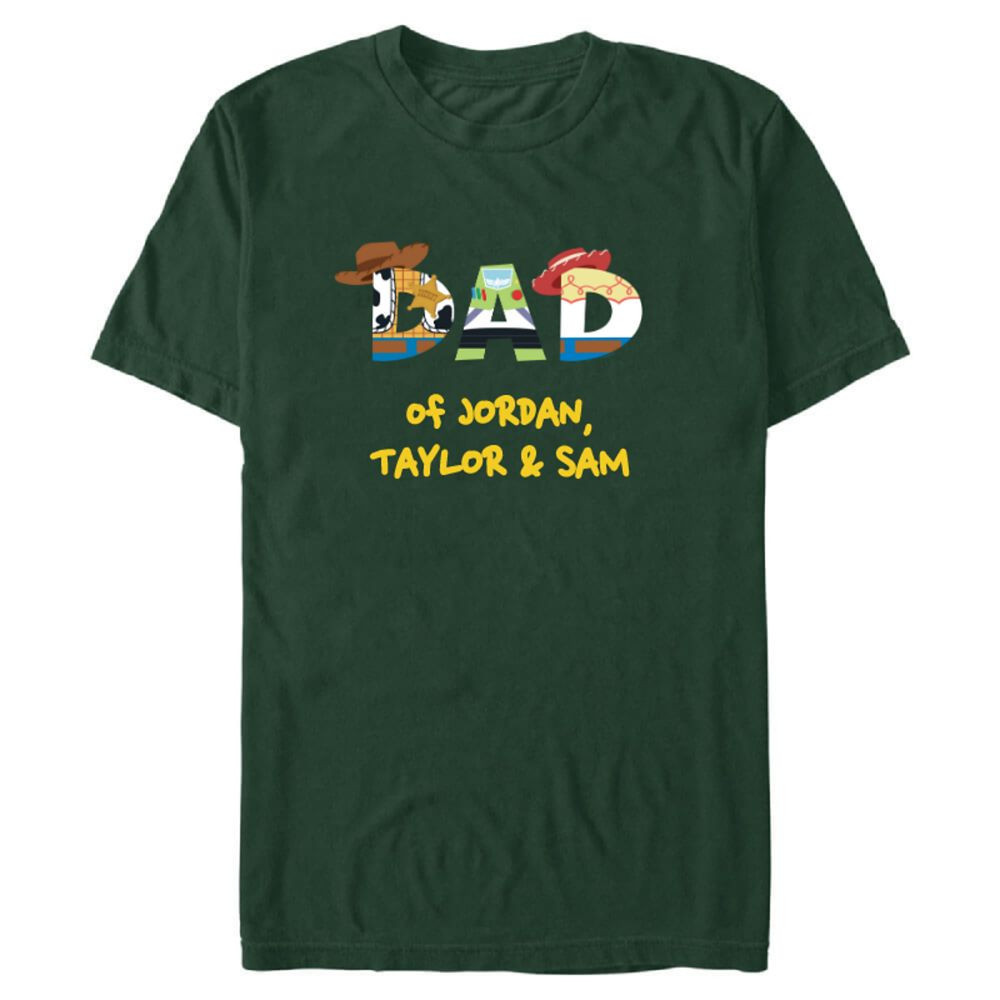 Toy Story ''Dad" Father's Day T-Shirt Customized Official shopDisney | Disney Store
