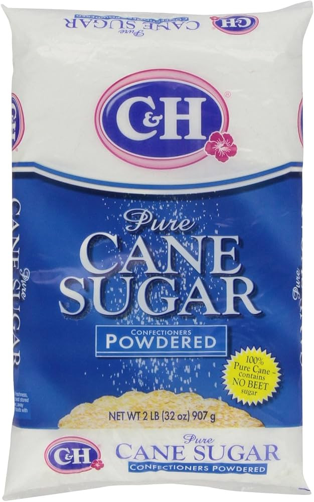 C&H Pure Cane, Powdered Sugar, 2 lb | Amazon (US)