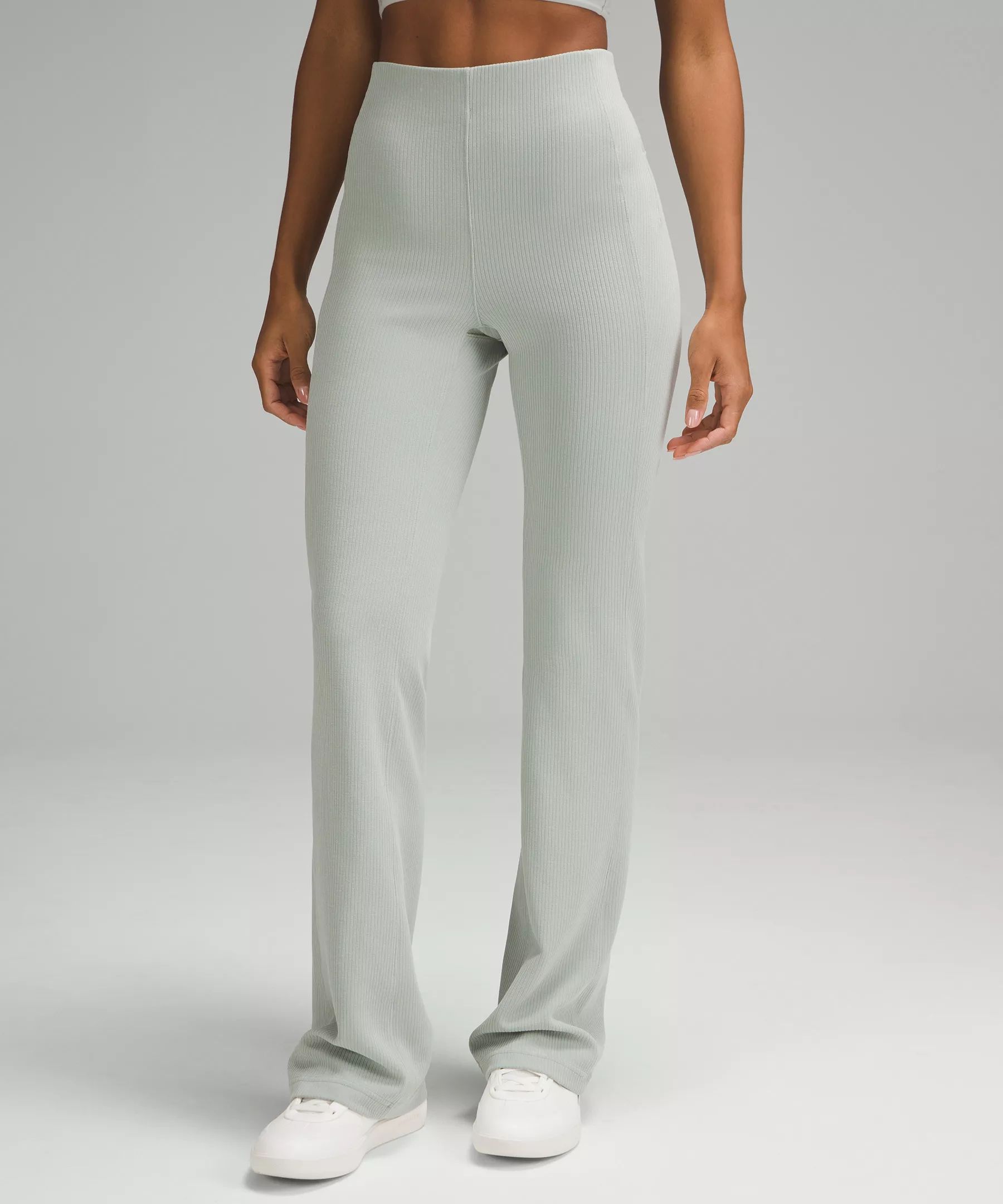 Ribbed Softstreme Flared Pant | Lululemon (US)