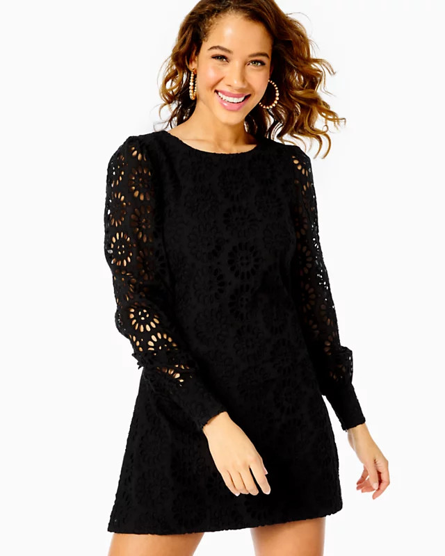 Aisha Eyelet Romper | Lilly Pulitzer | Lilly Pulitzer