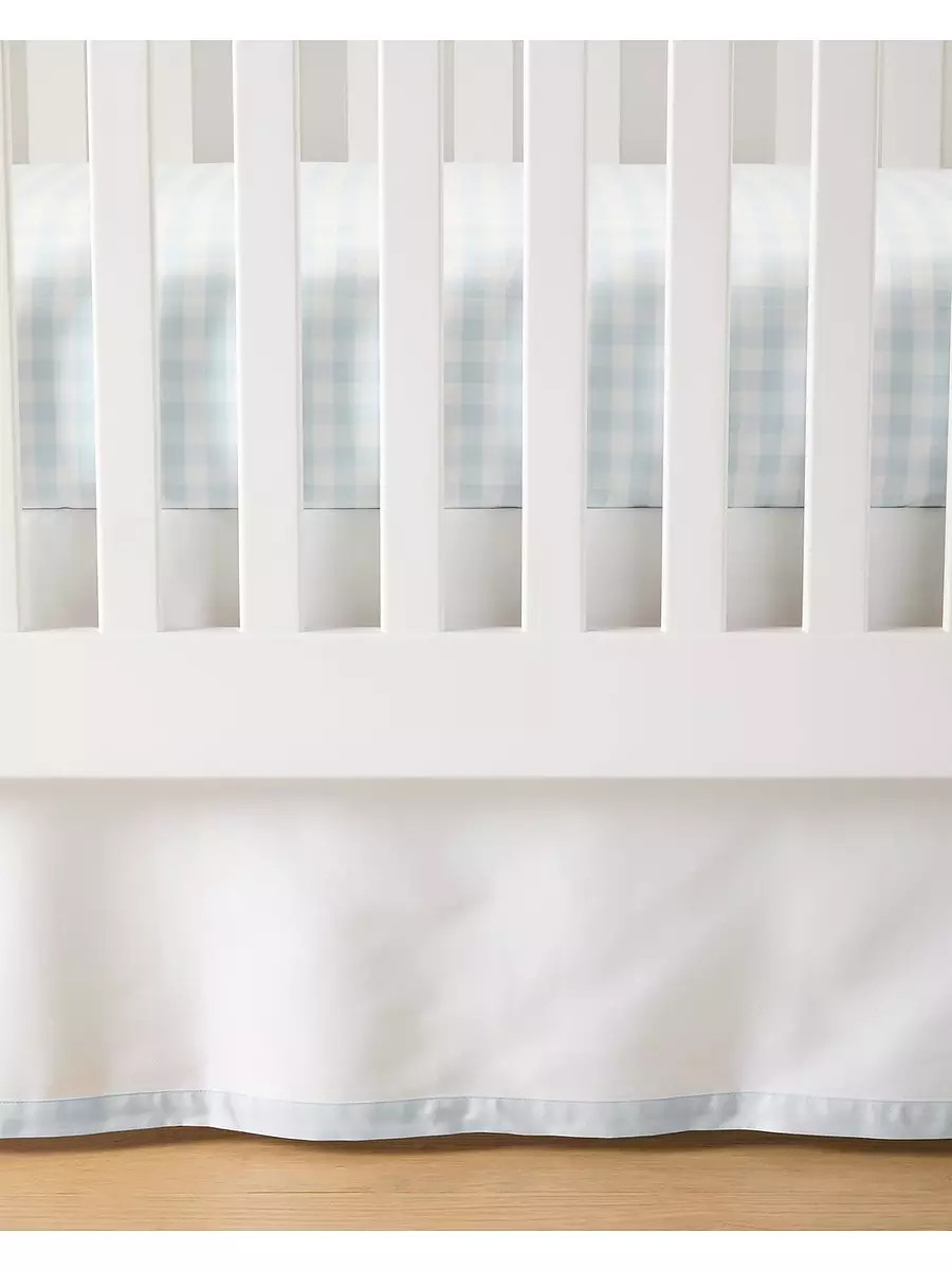 Borderline Crib Skirt | Serena and Lily