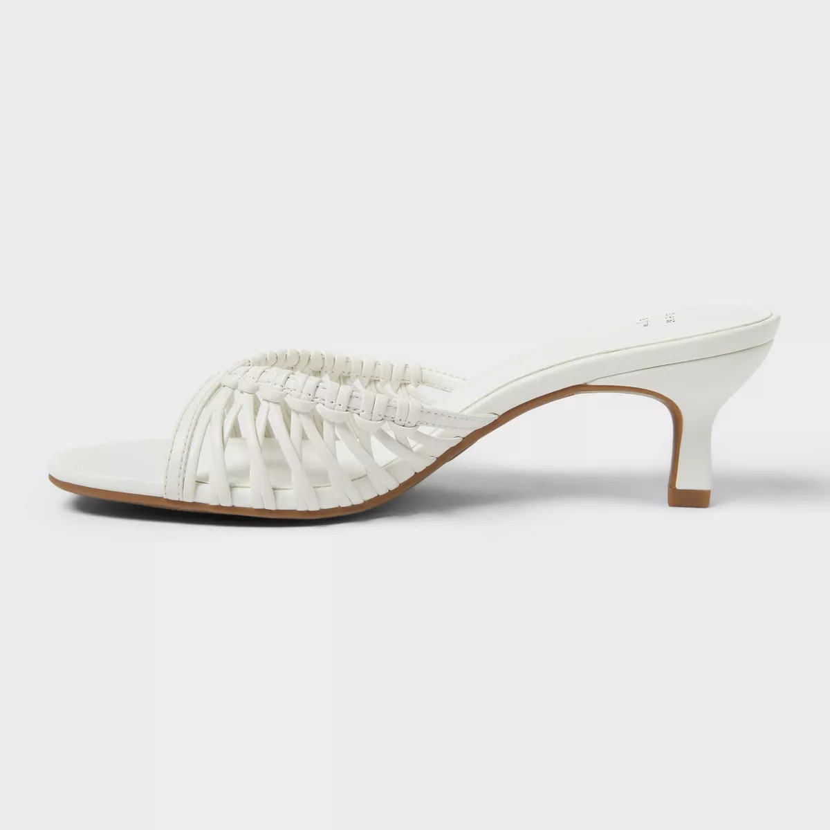 Women's Clarisse Strappy Kitten Heels with Memory Foam Insole - A New Day™ | Target