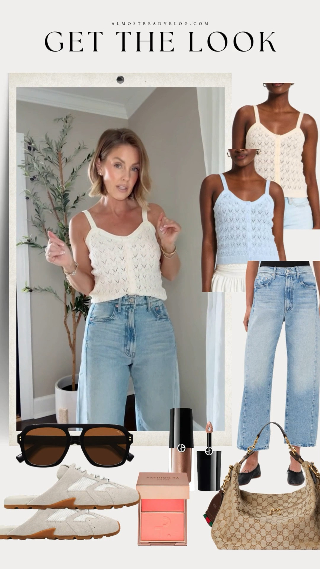 XS top / 24 jeans (a size down for me) 

crochet top from target, target finds, target outfit ideas, MOTHER jeans, spring style, casual chic, amanda west, almostreadyblog

#LTKPetite #LTKOver40