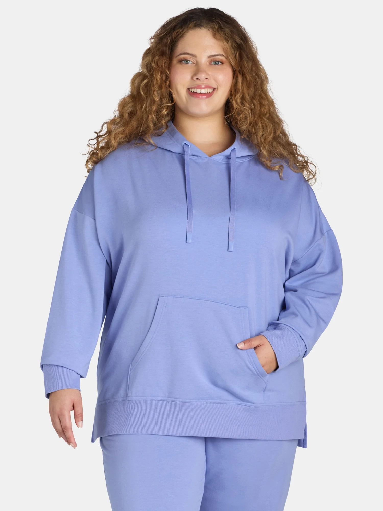 Athletic Works Women's Plus Super Soft Hoodie, Sizes 1X-4X | Walmart (US)