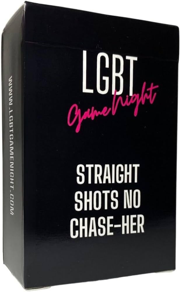 Lesbian Edition Drinking Game | Straight Shots No Chase Her | Girls Night | Amazon (US)