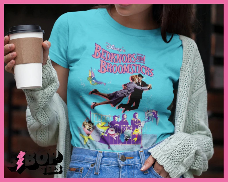 Bedknobs and Broomsticks Vintage Throwback VHS 80's Tee - Etsy | Etsy (US)