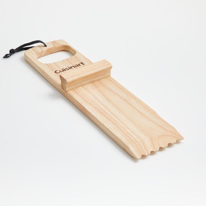 Cuisinart BBQ Wood Grill Scraper + Reviews | Crate & Barrel | Crate & Barrel