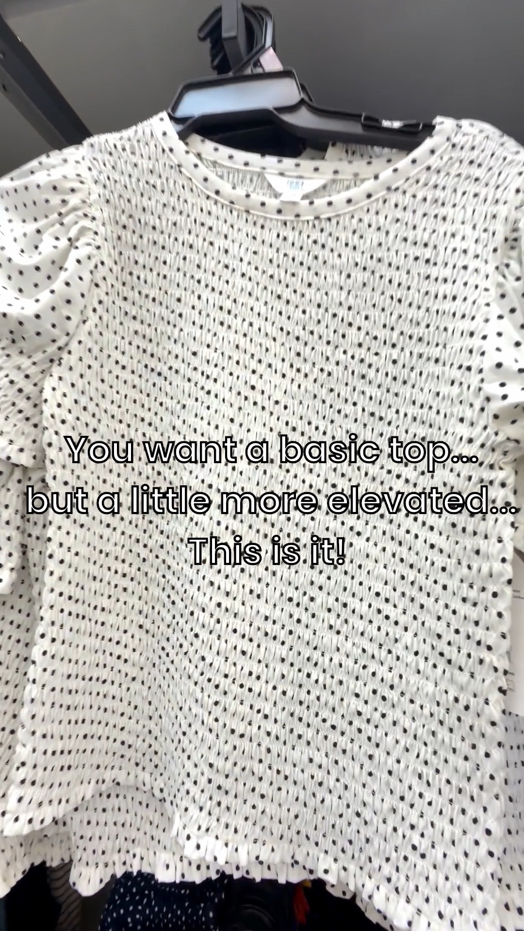 This Time & Tru smocked shirt from Walmart is such a cute elevated basic.

The smocked detail gives it just enough texture to make a simple top feel a little more special. It’s the kind of piece you can throw on with jeans, shorts, or even a skirt and instantly look put together.

Perfect for everyday wear, casual outings, or teacher outfits.

Linked for you on LTK.

Walmart Partner/AD
#ltkstyle
#walmartfashionfinds
#timeandtru
#everydaystyle
#casualoutfitideas
#springstyleinspo
#budgetfashionfinds

#LTKootd #LTKMidsize #LTKgrwm