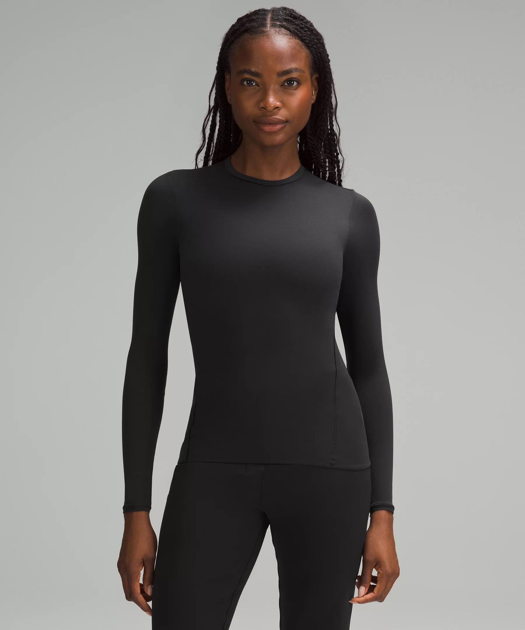 Wundermost Ultra-Soft Nulu Crewneck Long-Sleeve Shirt | Lululemon (US)