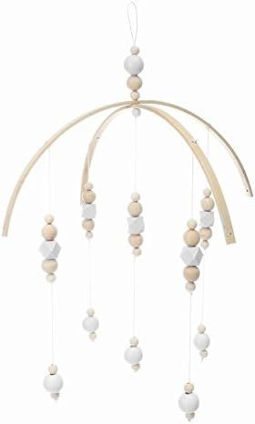 CC Shop Nursery Mobile Crib Bed Bell Baby Bedroom Ceiling Wooden Beads Wind Chime Hanging Ornamen... | Amazon (US)