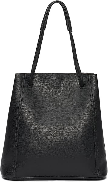 Genuine Leather Tote Bag for Women Work Bag with Adjustable Strap | Amazon (US)