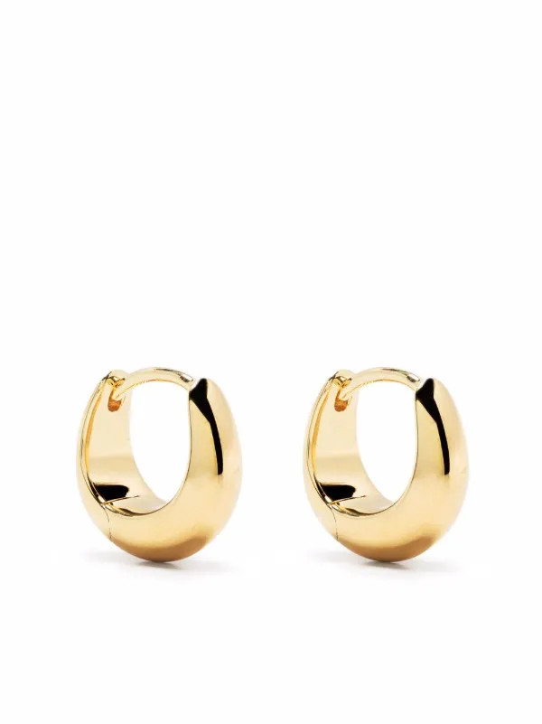 Tom Wood Ice Huggie Earrings - Farfetch | Farfetch Global