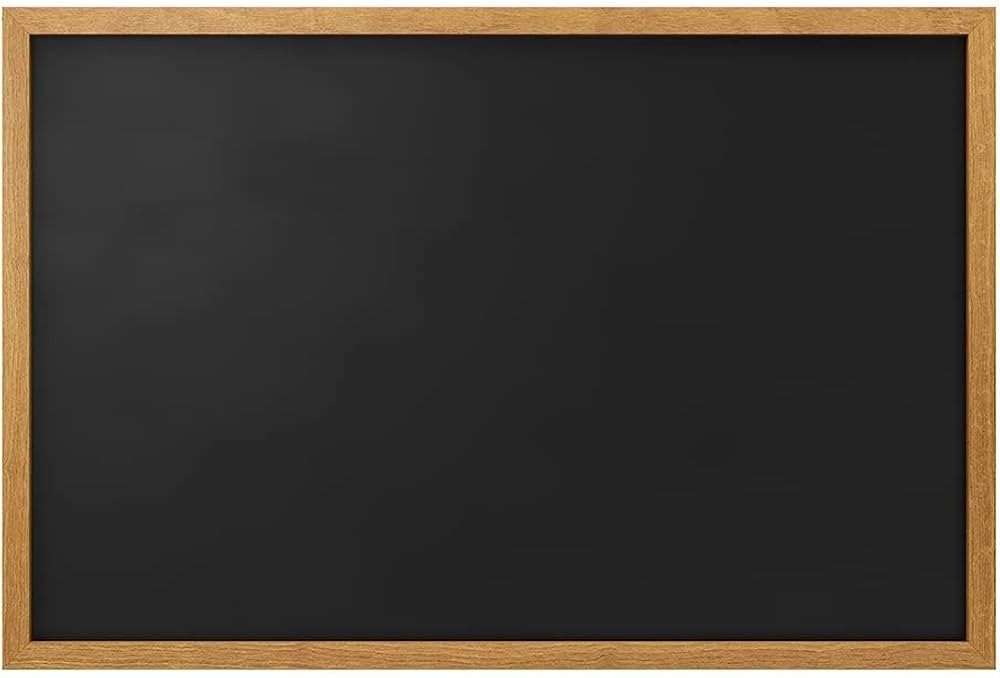 Large Chalk Boards with Frame by VersaChalk (24x36" Industrial, Porcelain) Framed Chalkboard Sign... | Amazon (US)