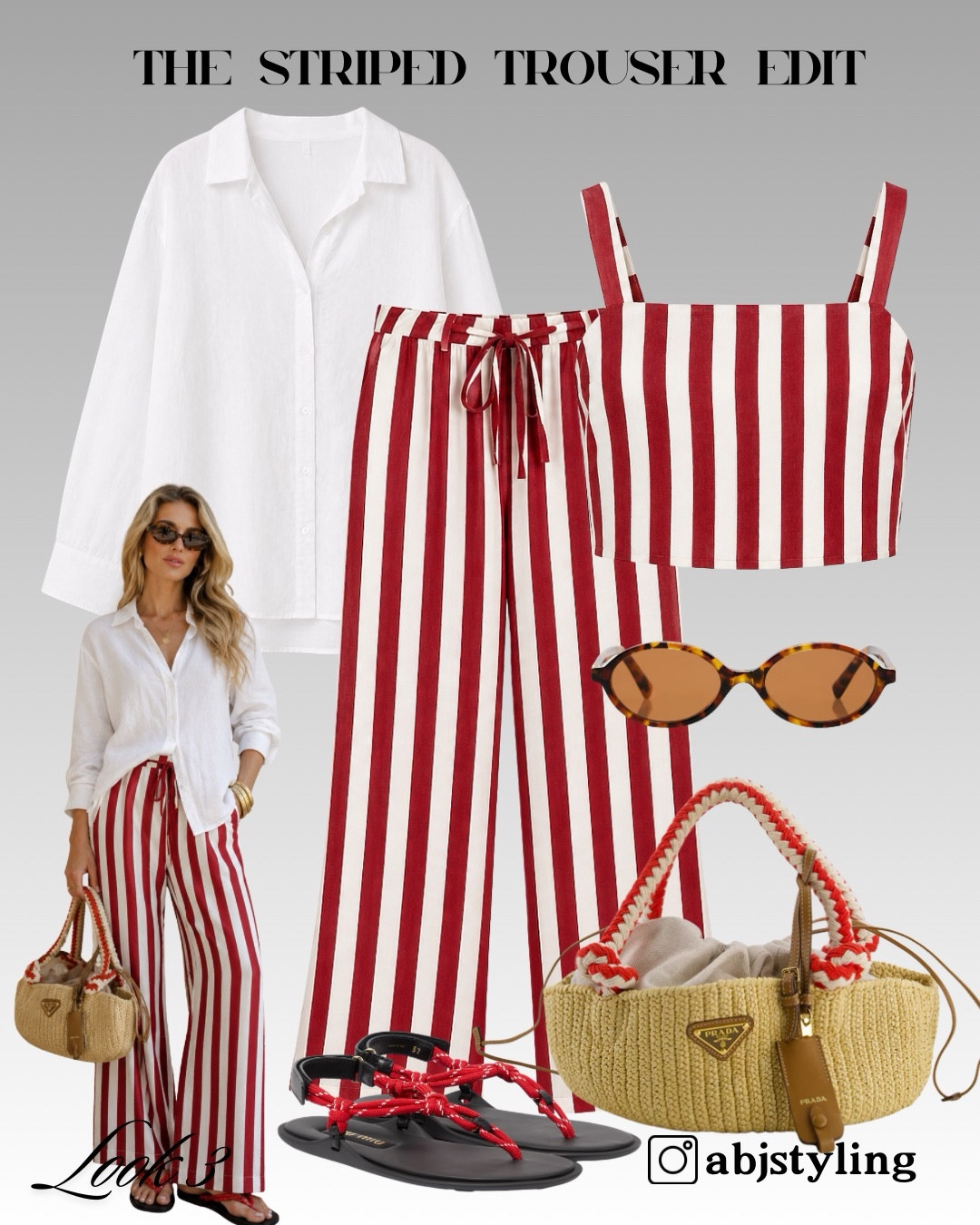 The crisp white shirt balances bold stripes perfectly. Easy, polished and ideal from beach to lunch.

Styling tip: Wear shirt open over the crop top or tied at the waist.

#LTKsummer #LTKstyletip #LTKuk