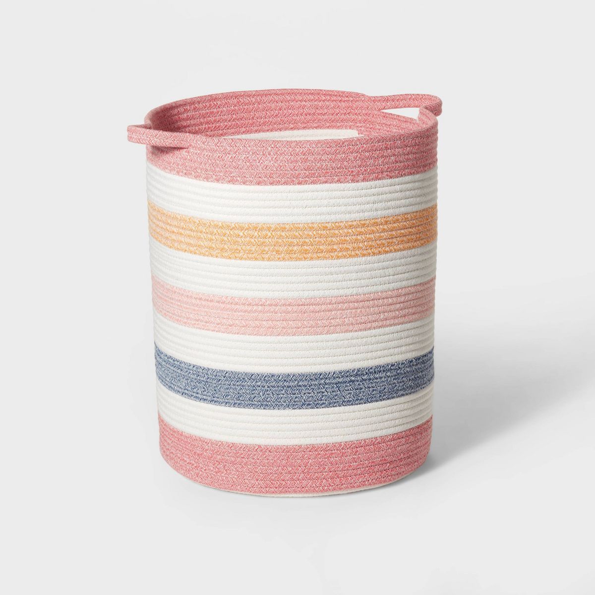 Striped Coiled Rope Kids' Storage Bin - Pillowfort™ | Target