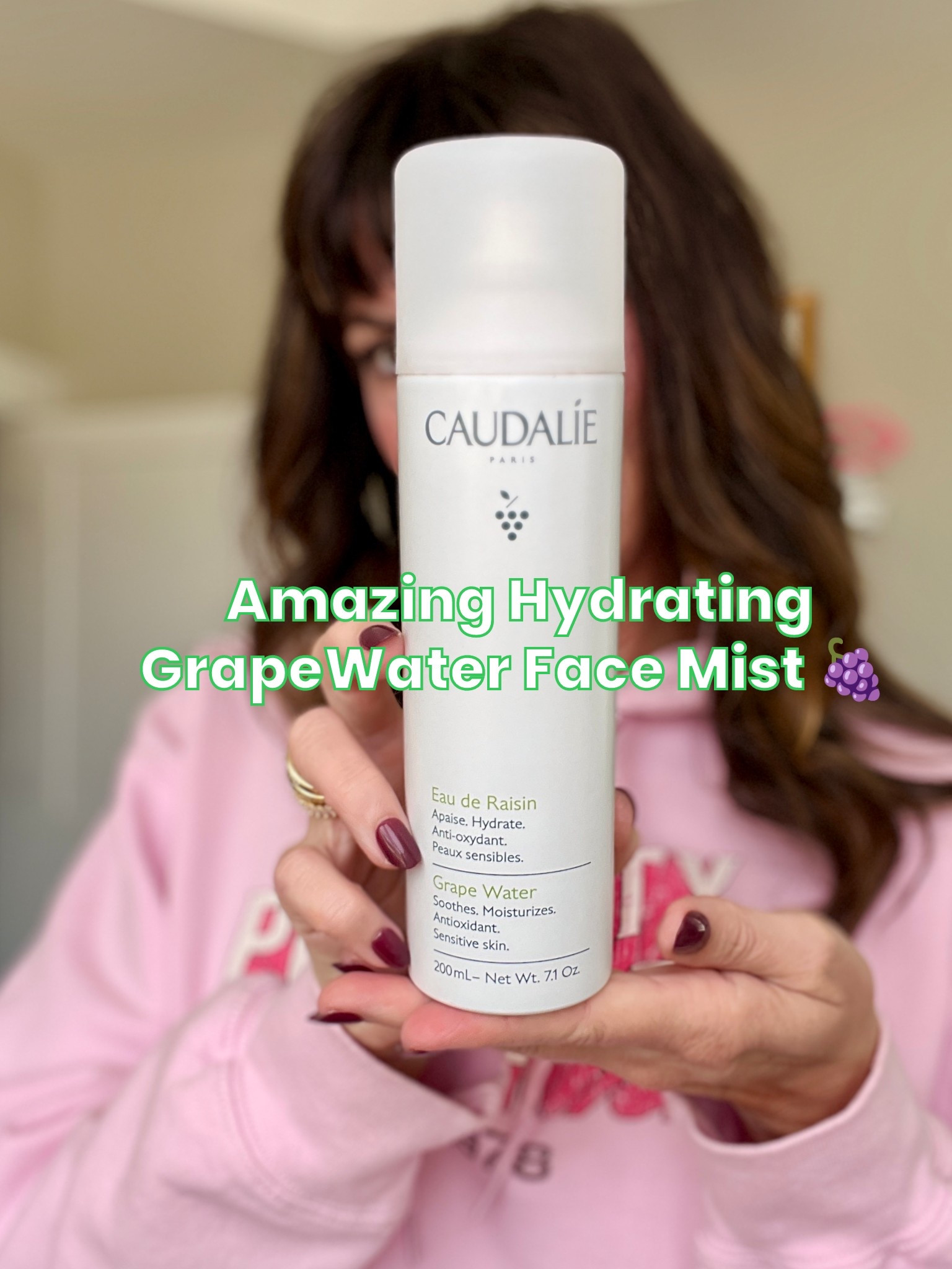 🍇 This facial mist should get more attention. I love it so much for hydration and mid day refreshing! #caudelie #skincare 

#LTKBeauty #LTKOver40 #LTKFindsUnder50