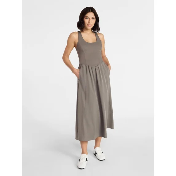 Avia Women's Stretch Woven Dress, Sizes XS-XXXL | Walmart (US)