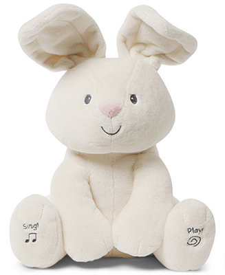 Gund® Baby Boys or Girls Animated Flora Bunny Plush Toy - Macy's | Macy's