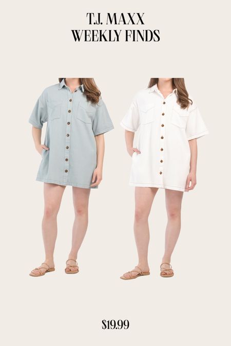 Button down short sleeve summer dress 

#LTKSeasonal #LTKStyleTip #LTKSaleAlert