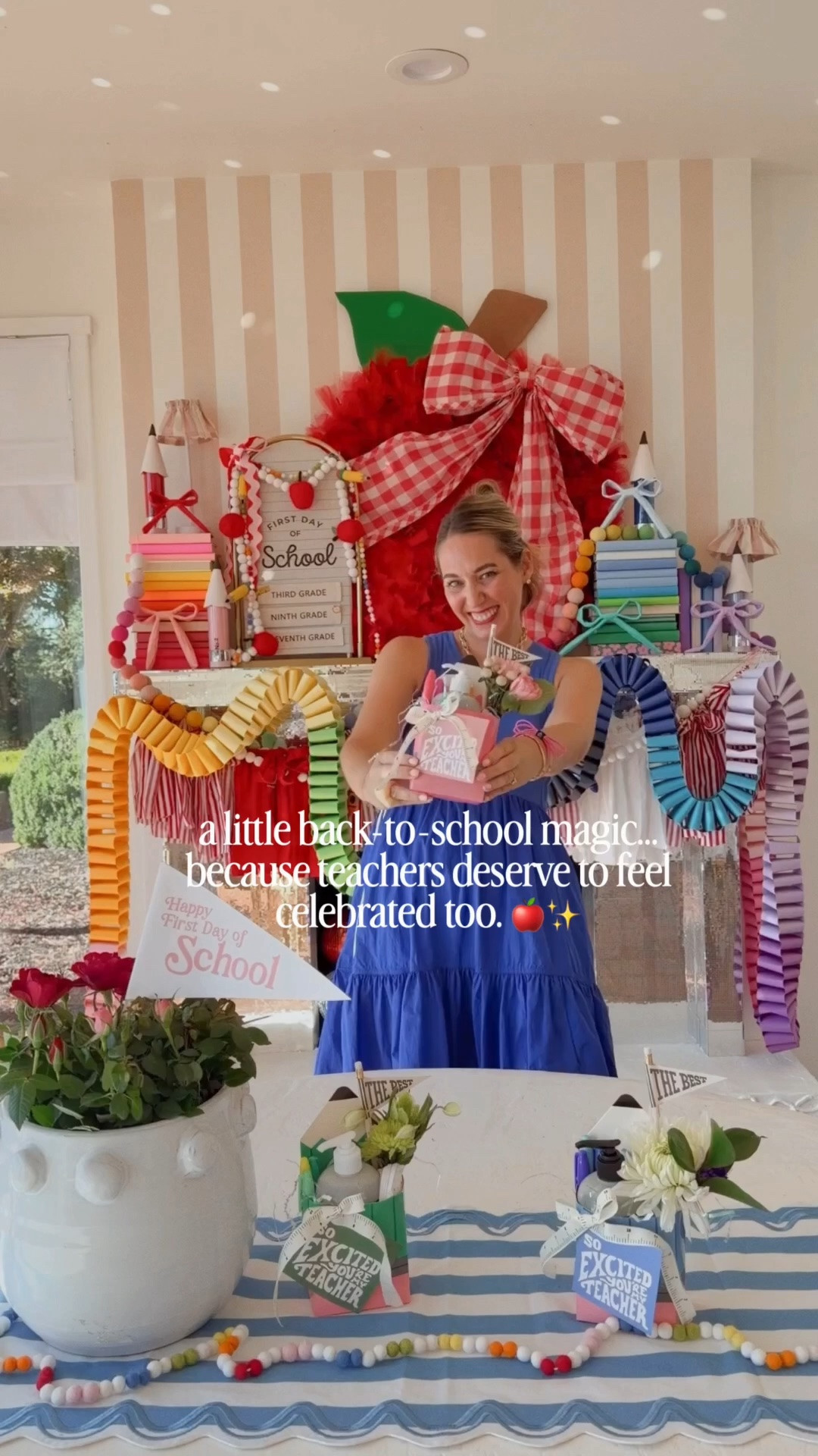 A little back-to-school magic for the teachers who help make the school year so special. Sometimes the smallest gestures leave the biggest impression. 🍎✨

#LTKSeasonal #LTKHome #LTKmomlife