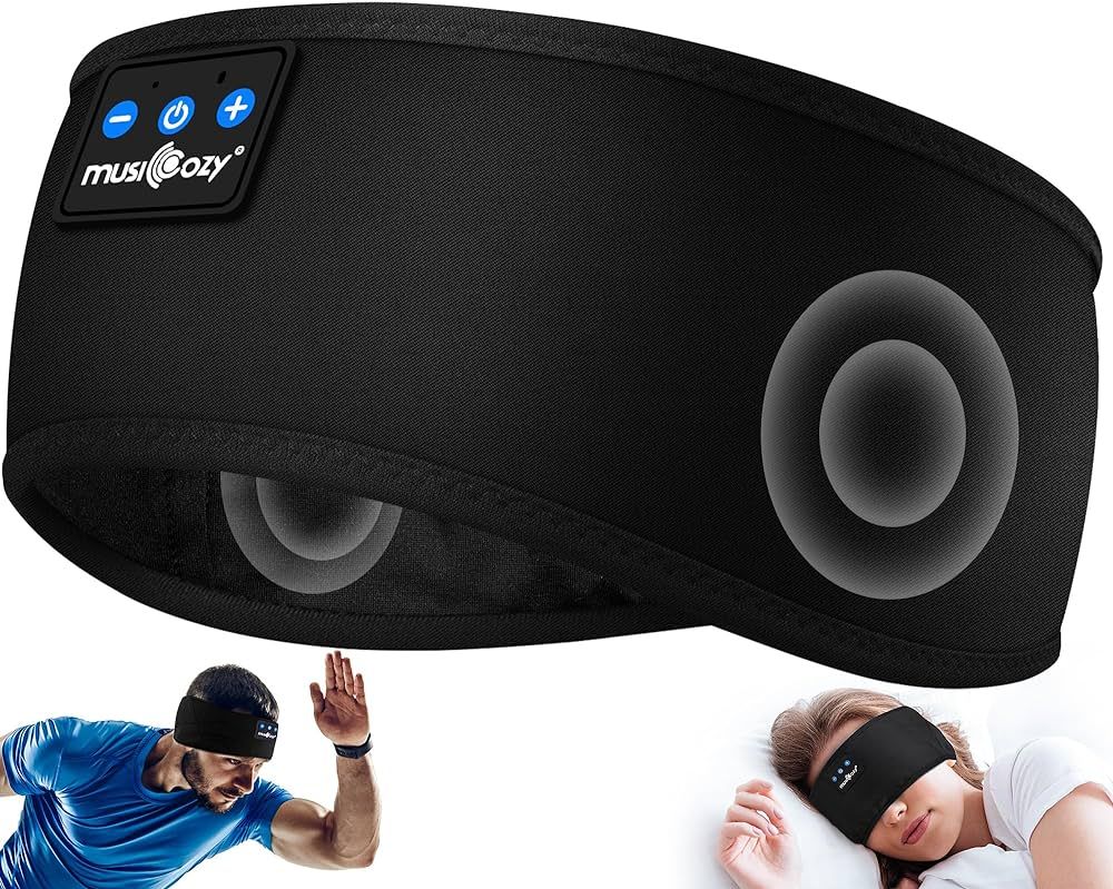 MUSICOZY Sleep Headphones Bluetooth 5.2 Headband               
Connectivity: Wireless 

Wireless... | Amazon (US)