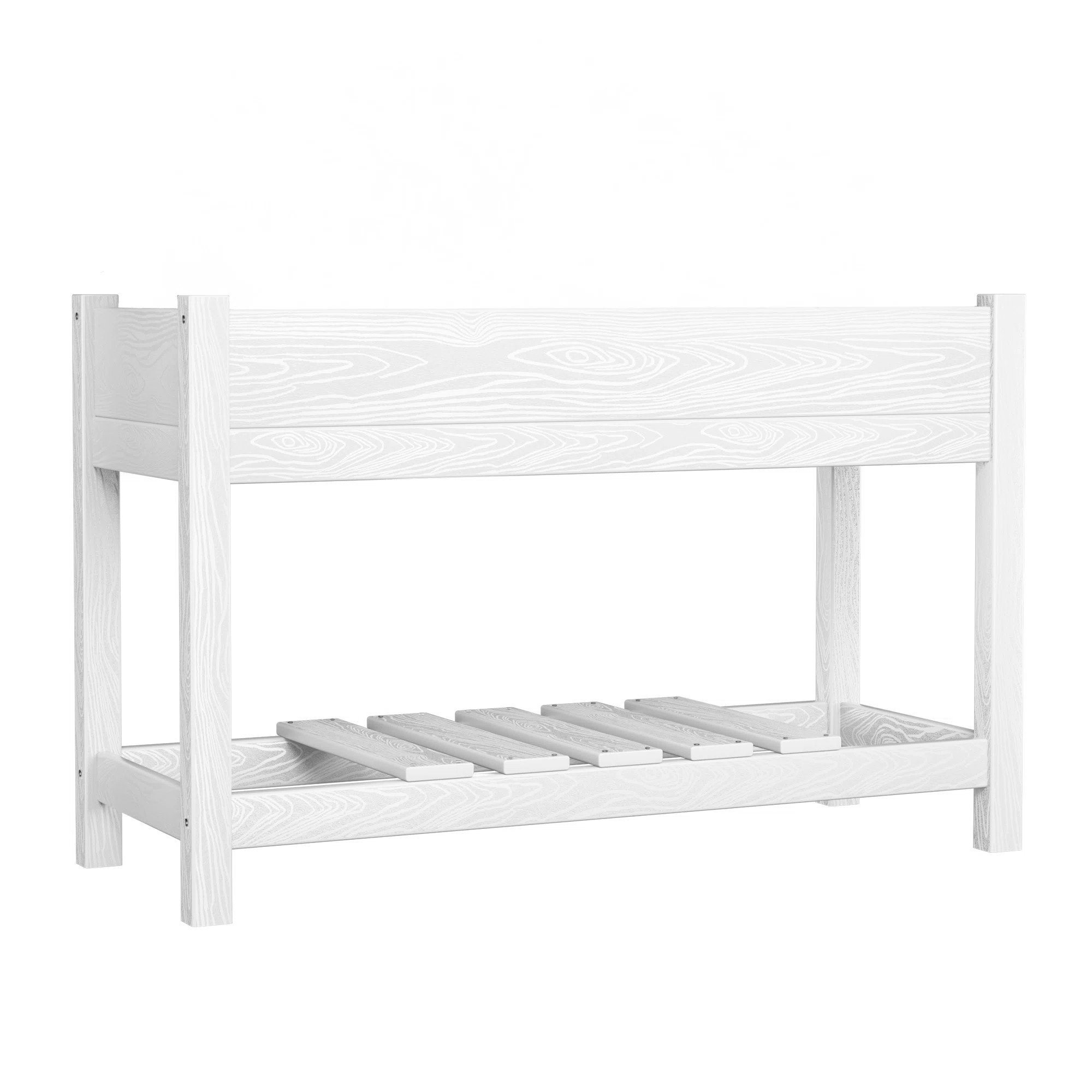 Latitude Run® High-Density Polyethylene Elevated Planter Raised Garden Bed & Reviews | Wayfair | Wayfair North America