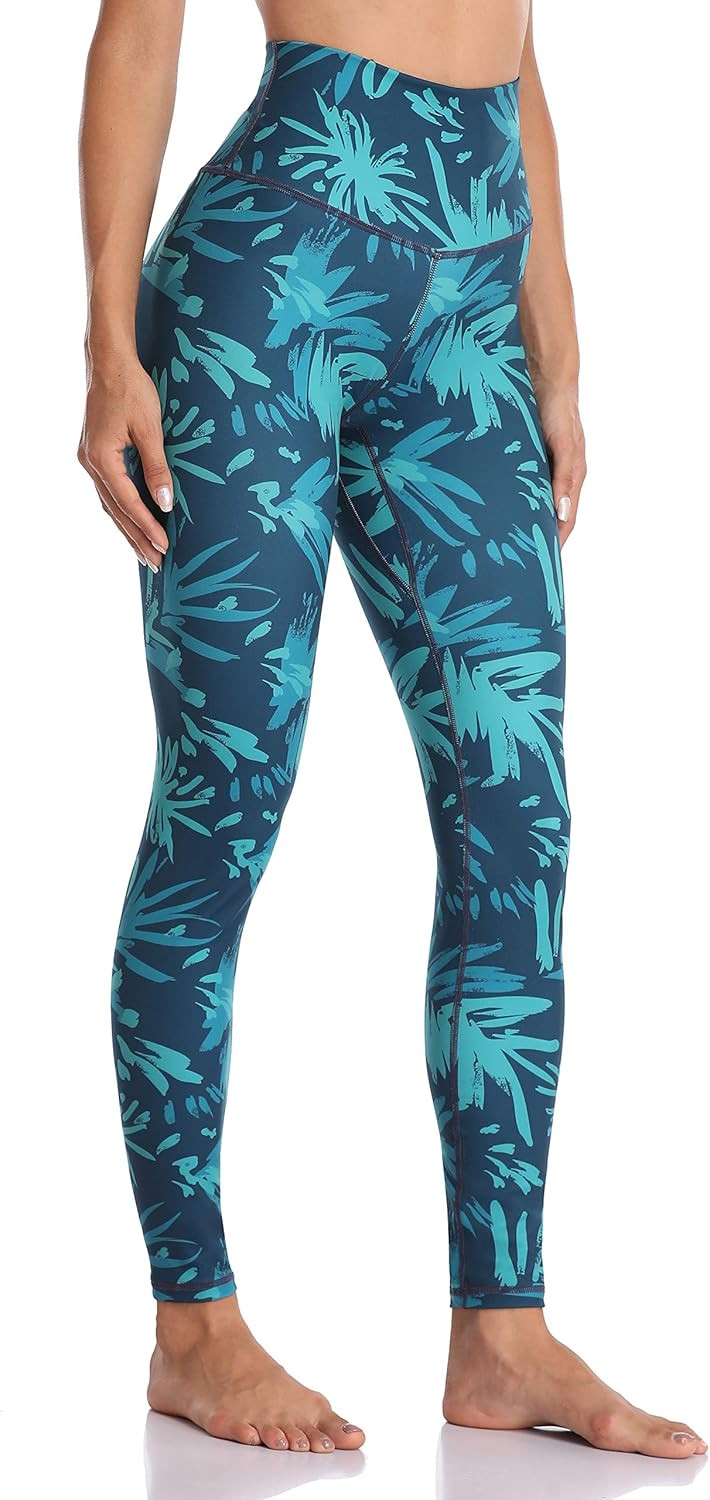 Colorfulkoala Women's High Waisted Pattern Leggings Full-Length Yoga Pants | Amazon (US)