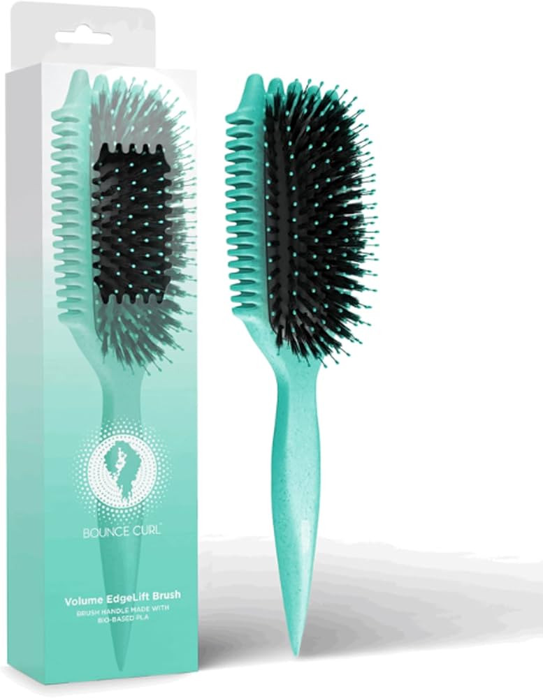 Bounce Curl Volume EdgeLift Brush, 5-in-1 Tool for Volumized Waves, Curls & Coils - Teal | Amazon (US)