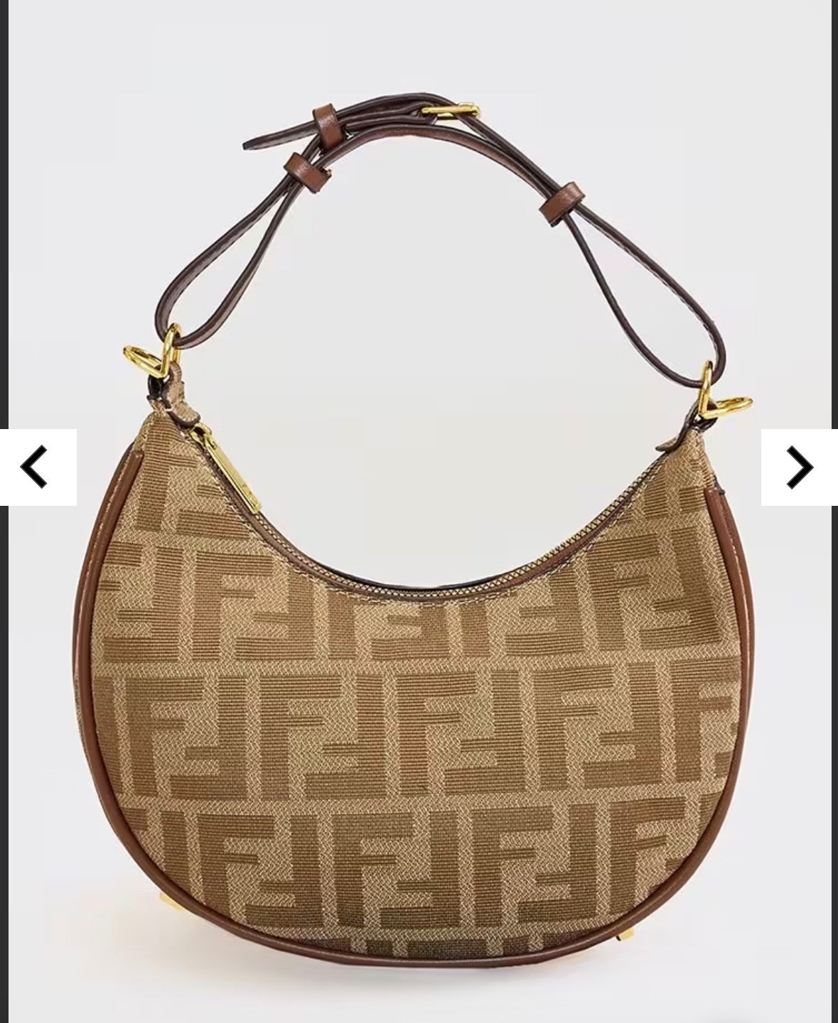 Electro Logo Detail Shaped Shoulder Bag In Brown Denim
