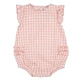 Gerber baby-girls Sleeveless Ruffle Romper | Amazon (US)
