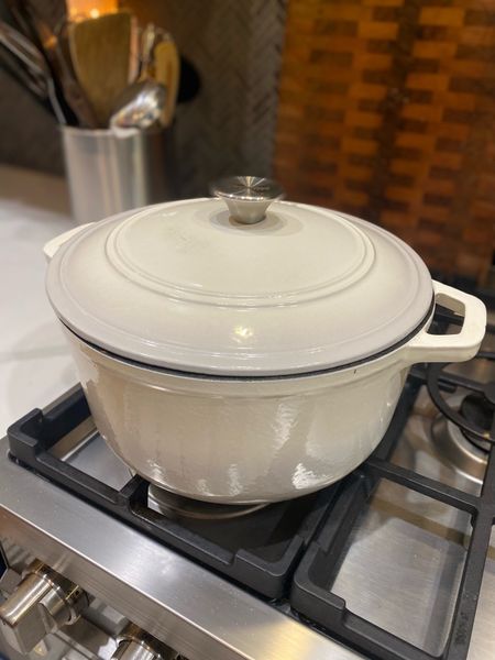 Meet my soup pot! This Dutch oven has been my sidekick in the kitchen for a while. Not only is it the star of soup Sunday BUT it’s also what I use for my go-to one-pot meals and garlic bread!

Check it out… it’s affordable and last a long time  

#LTKhome
