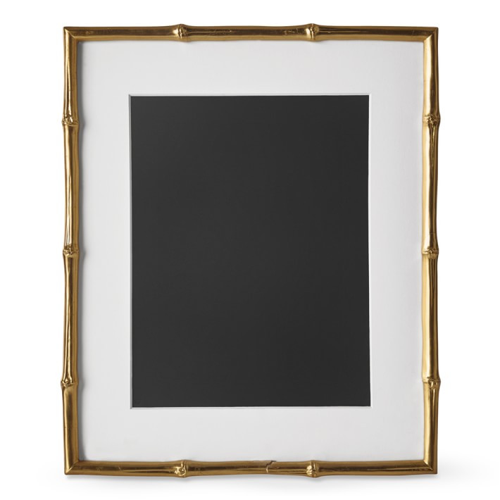 AERIN Gilded Bamboo Gallery Frame | Williams-Sonoma