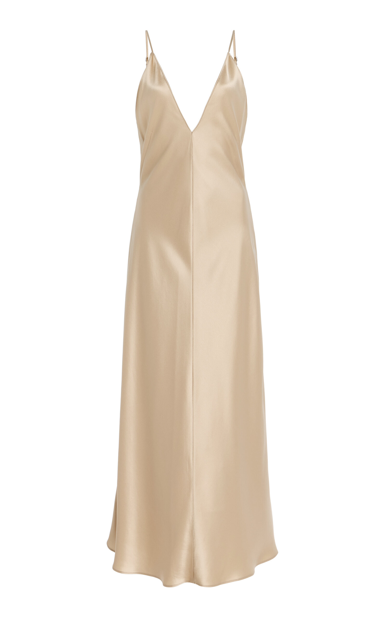 Barb Satin Midi Slip Dress | Moda Operandi (Global)