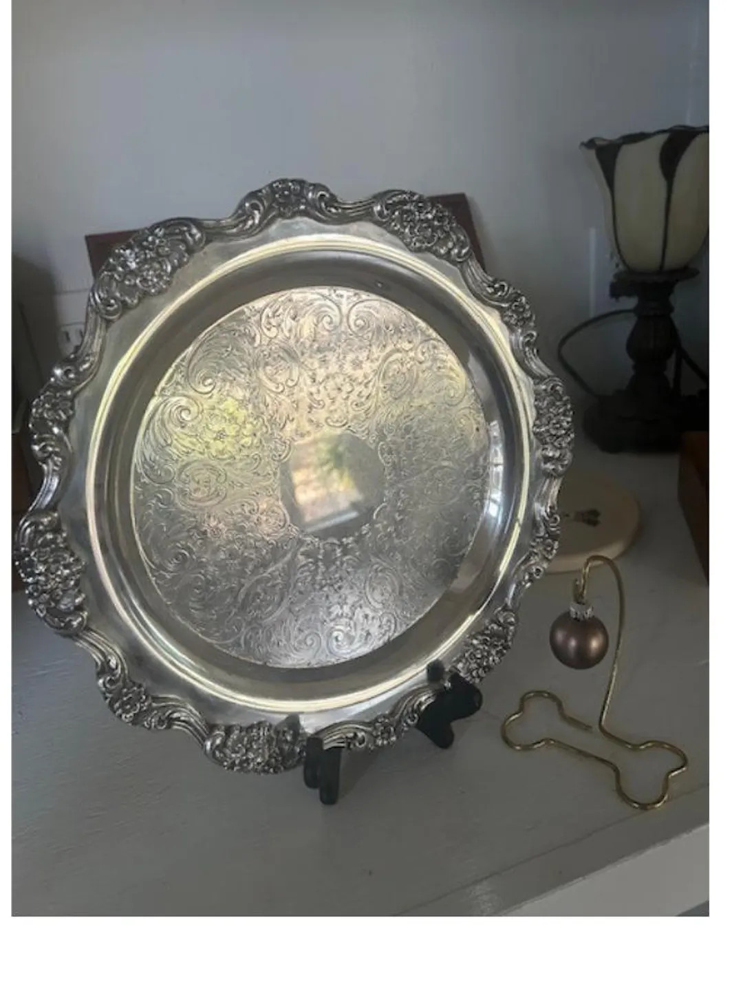Vintage Silver-plated Ornate Serving Plate Platter | Towle Serveware - Etsy | Etsy (US)