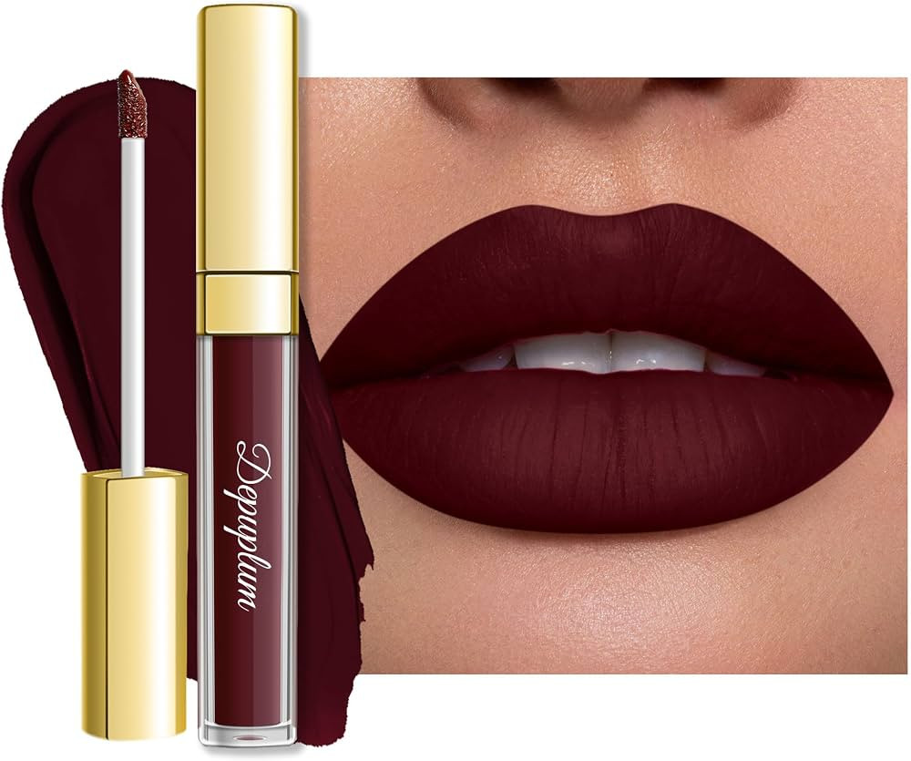 Depuplum Brown Lipstick Matte for Women Color Stay Long Lasting Lipsticks | Amazon (US)