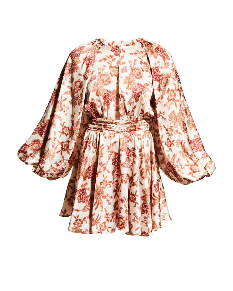 Kara Mini Floral Dress | Neiman Marcus