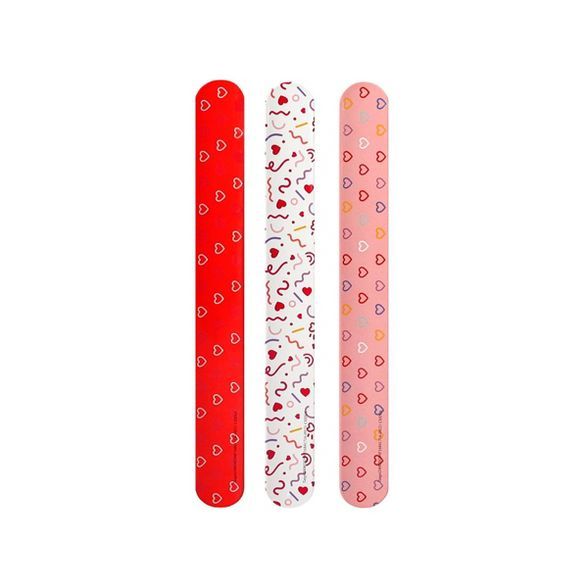 6ct Kids Valentine's Day Slap Bracelets - Spritz™ | Target