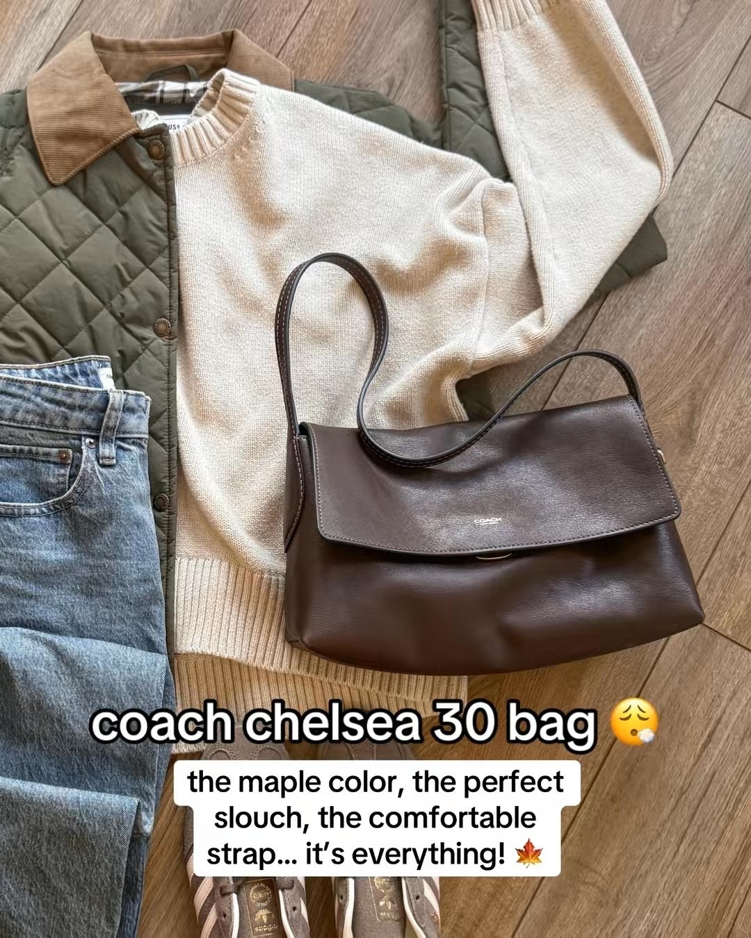 things worth your money: coach chelsea 30 bag.

#LTKSeasonal #LTKSaleAlert #LTKootd