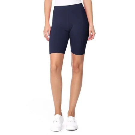 Moa Collection Women s Casual and Comfortable Biker Shorts Pants for Active Wear | Walmart (US)