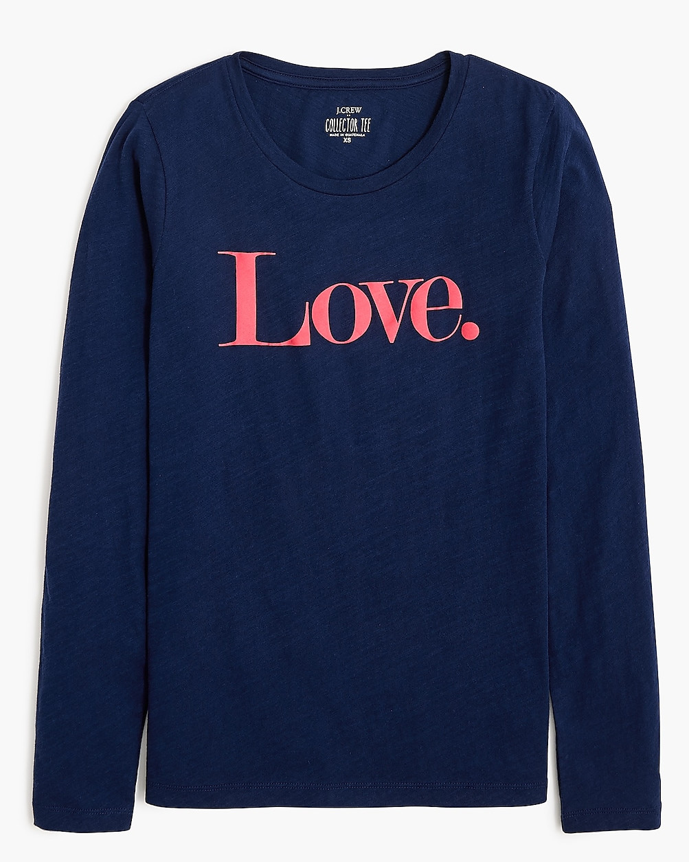 "Love" graphic tee | J.Crew Factory