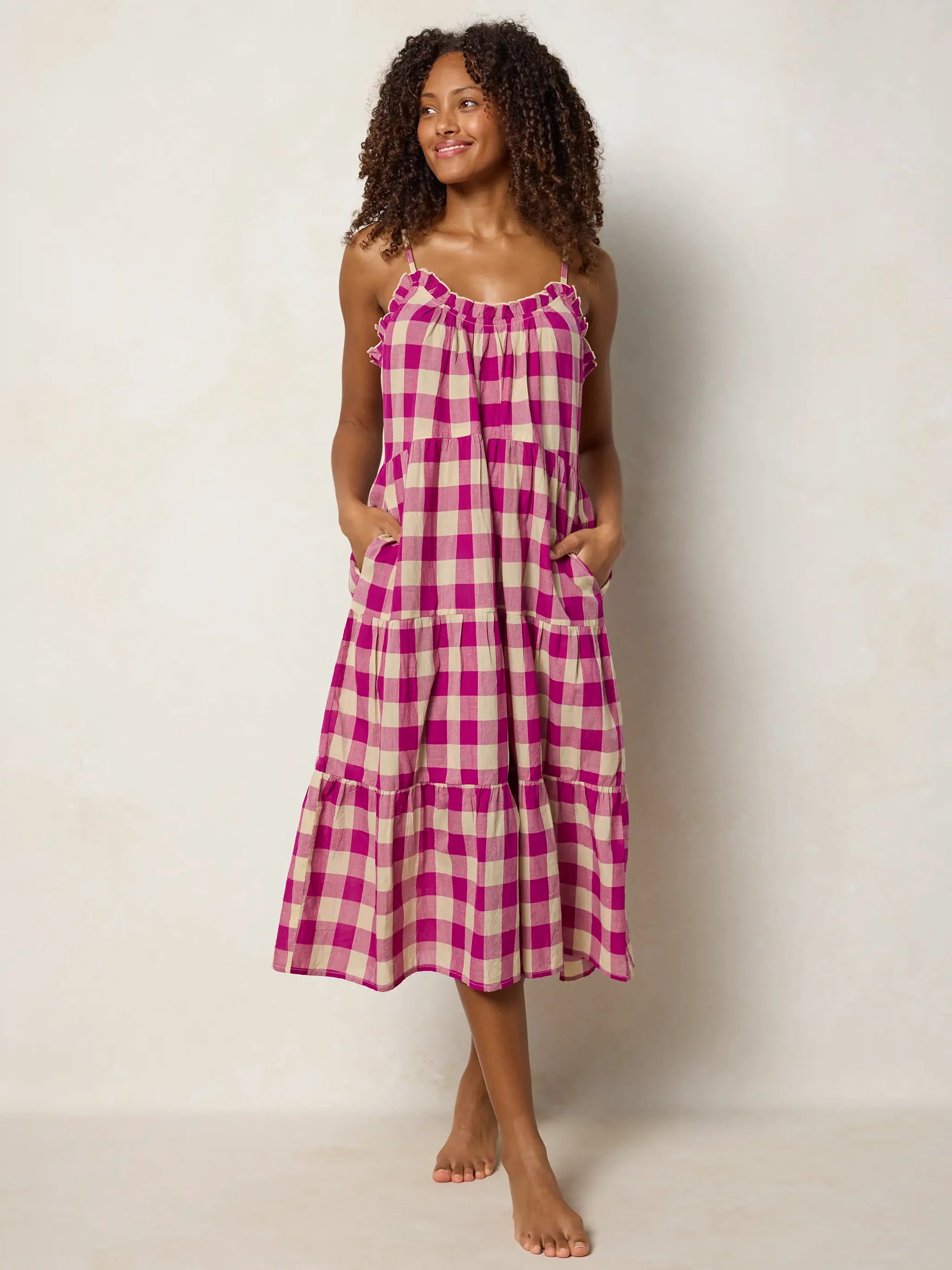 Harley Cotton Midi Dress | Natural Life