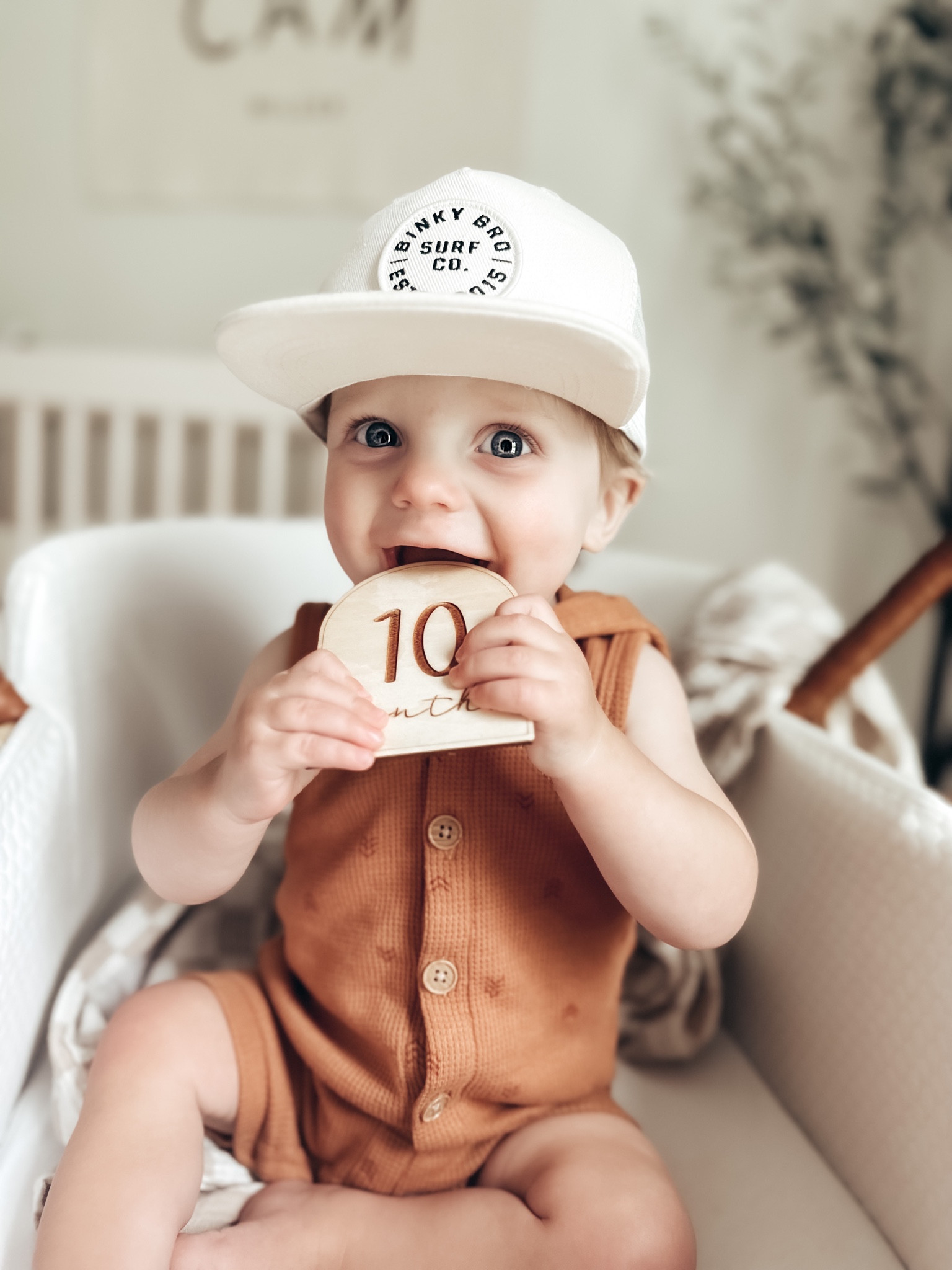 My baby boy is 10 months old today 🩵 #milestone #baby #babyboy 

#LTKbaby