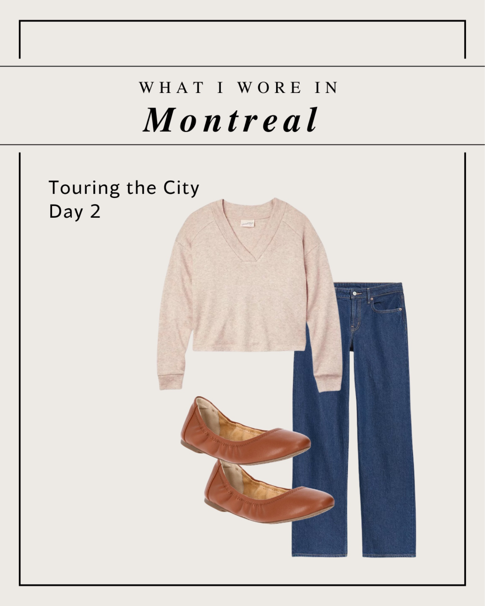 The most comfortable & flattering sweater hanging in my closet! I’ve had these jeans since last April and I get compliments on the all the time! The shoes are comfy and pack really well- I’ve had them for years, and they’re only $10! 

#LTKStyleTip