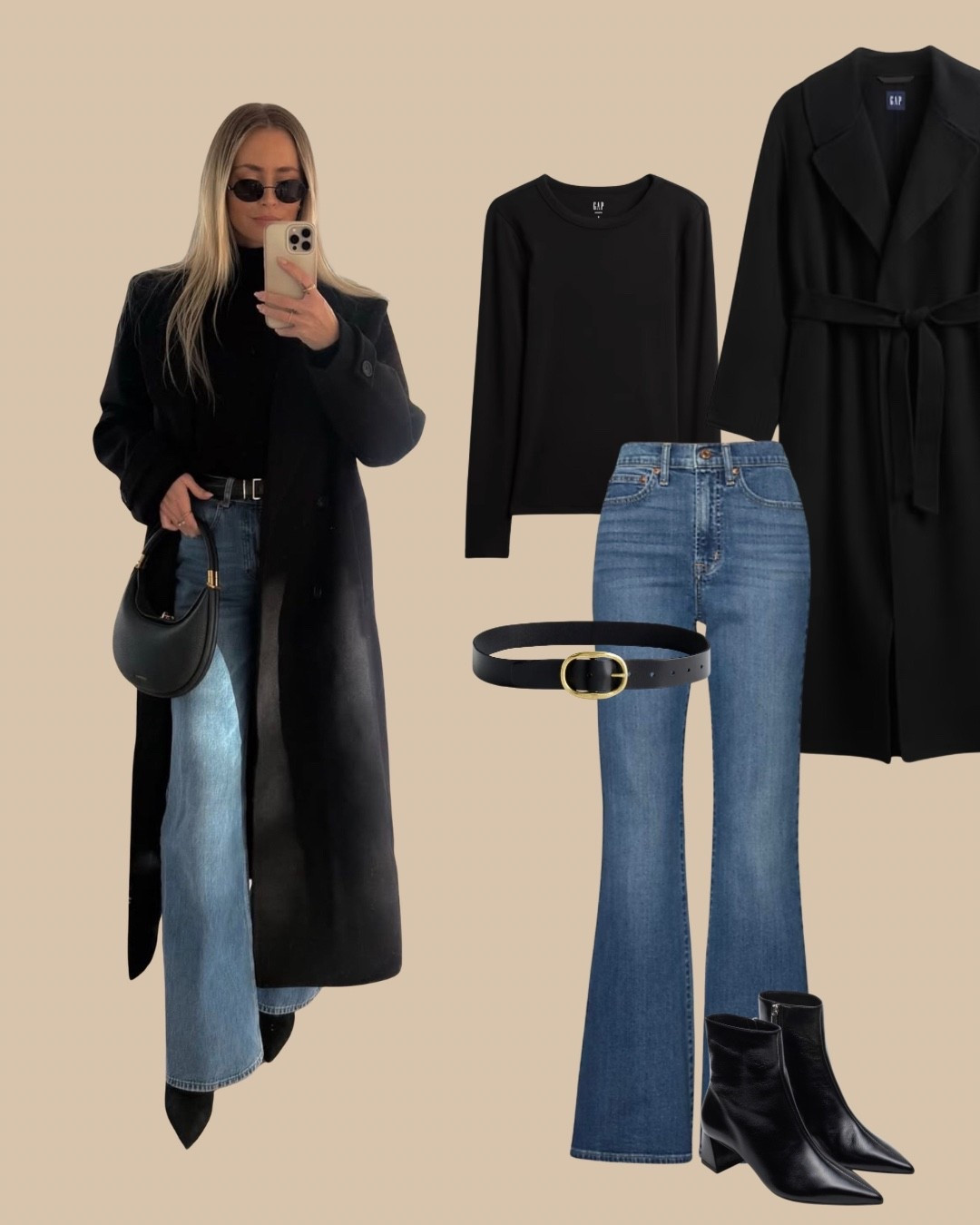 Trendy winter outfit. Jeans date night outfit. 

#LTKootd