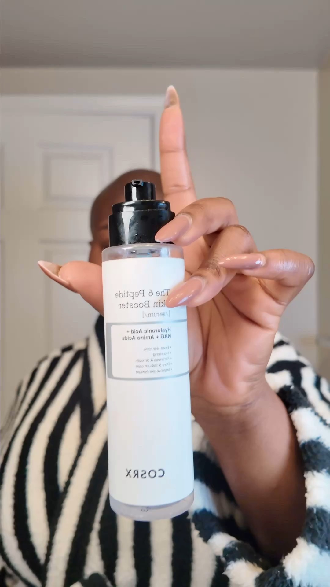The 6 Peptides: Boost skin elasticity, reduce post hyperpigmentation, control pores, renew skin, calm and alleviate skin, and improve hydration .

#LTKBeauty #LTKselfcare