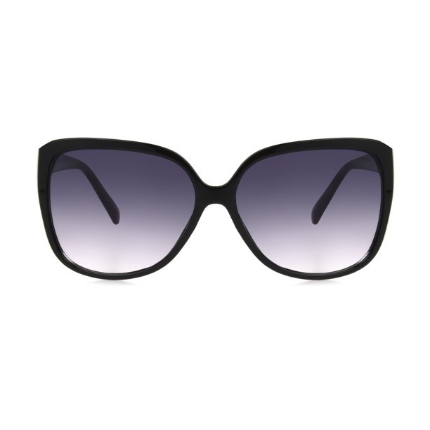 Sunsentials By Foster Grant Women's Butterfly Black Sunglasses | Walmart (US)